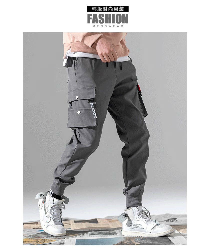 Quần jogger túi hộp nam cao cấp basic chất kaki siêu co giãn thời trang quan jogger nam jgg02