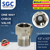 Stainless Steel One Way Check Valve by SGC