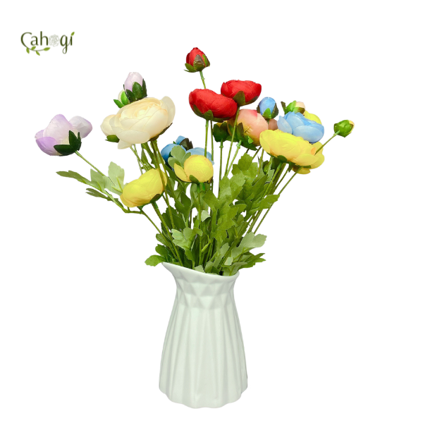 Bình sứ cắm hoa miệng rót