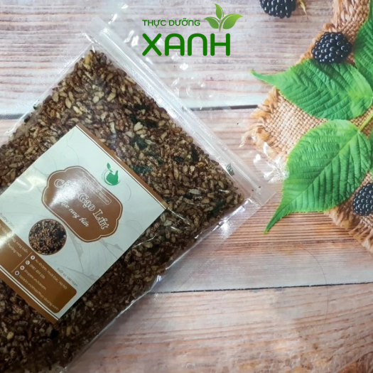 250Gr Gạo Lứt Sấy Rong Biển, Cốm Gạo Lứt / Gạo Lứt Rang - Thực Dưỡng Xanh