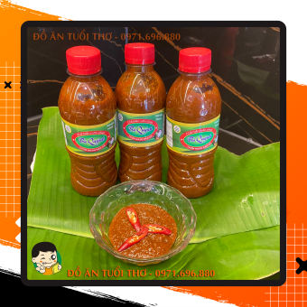 Mắm ruốc chua cay - mắm tép bà Quýnh, mắm nên đặc sản Nghệ An(Đô Lương)