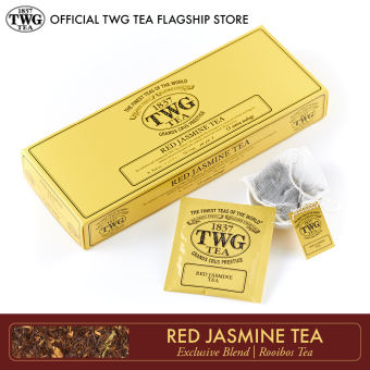 Trà TWG Tea - Red Jasmine Tea (2.5g x 15 túi lọc) | Trà Đỏ Nam Phi