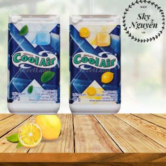 KẸO CAO SU SINGUM COOLAIR FRESH CUBE HỘP 40G/ KẸO GUM COOL AIR
