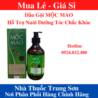 Dầu Gội MỘC MAO - Hỗ Trợ Nuôi Dưỡng Tóc Chắc Khỏe - Trung Sơn 1