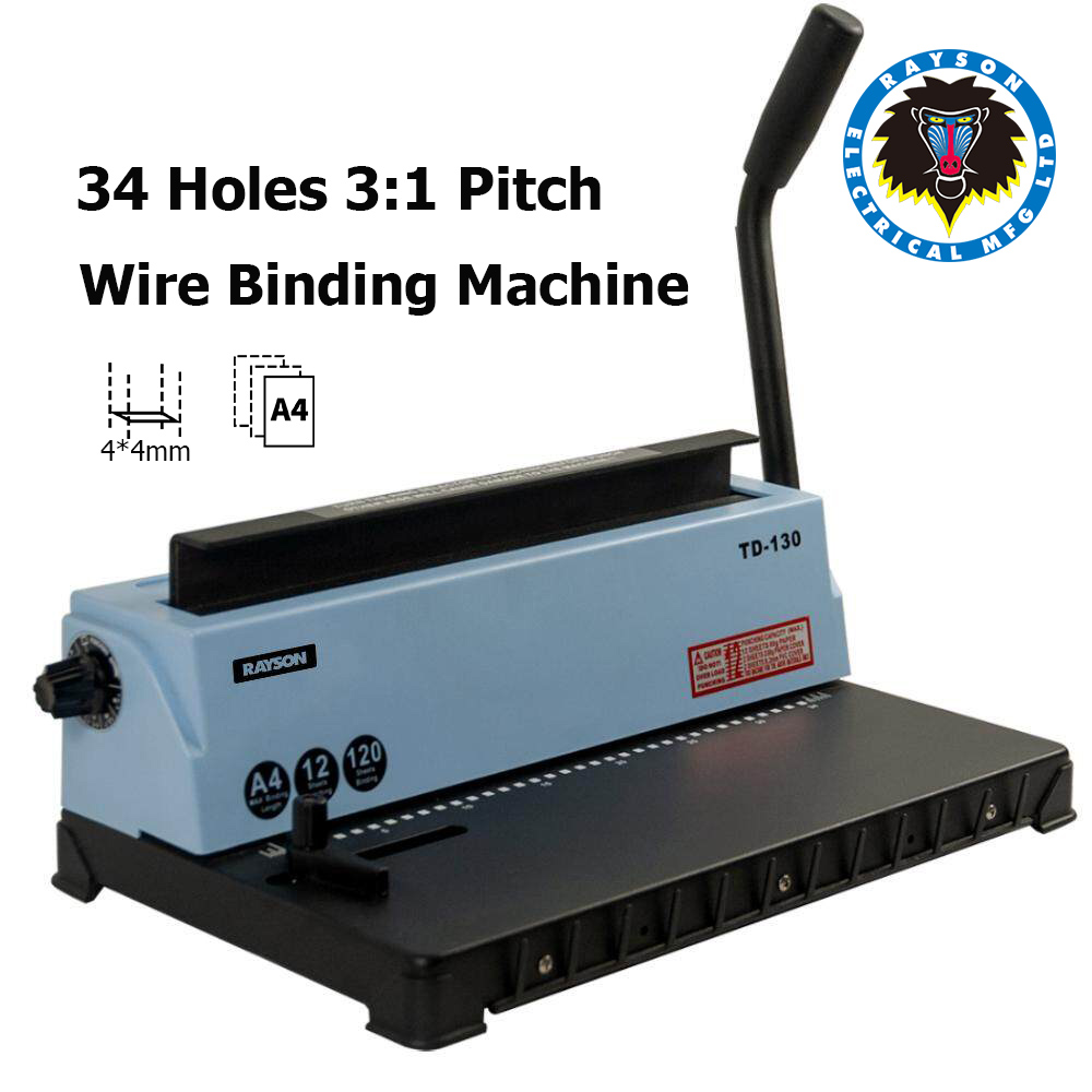 Mini Binding Machine, Manual Binding Machine, 6-Hole Cinch Book Binding  Machine, Coil Binding Machine for Home Office, Punch 5 Sheets, for A4 30  Holes