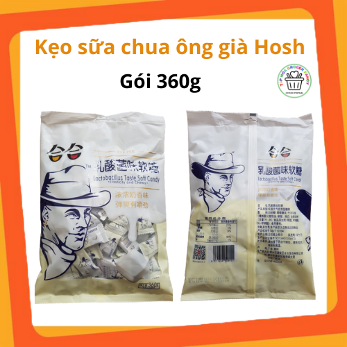 Kẹo sữa chua ông già Horsh gói 360g