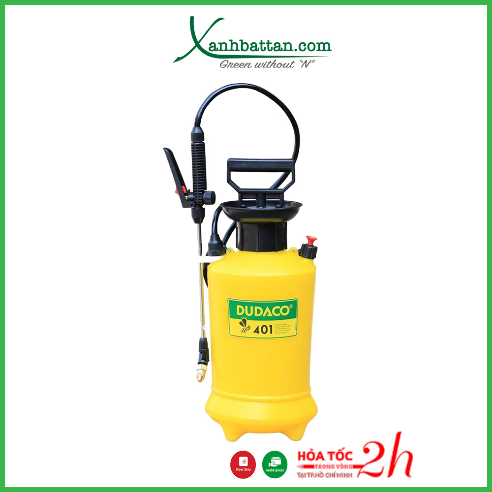 Bình tưới cây phun sương dudaco 4 lít có vòi phun sương dài