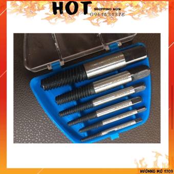 Bộ tháo lấy ốc gãy KINGTONI 6 mũi, DỤNG CỤ VẶN ỐC VÍT ĐẦU ỐNG NƯỚC HƯ GÃY