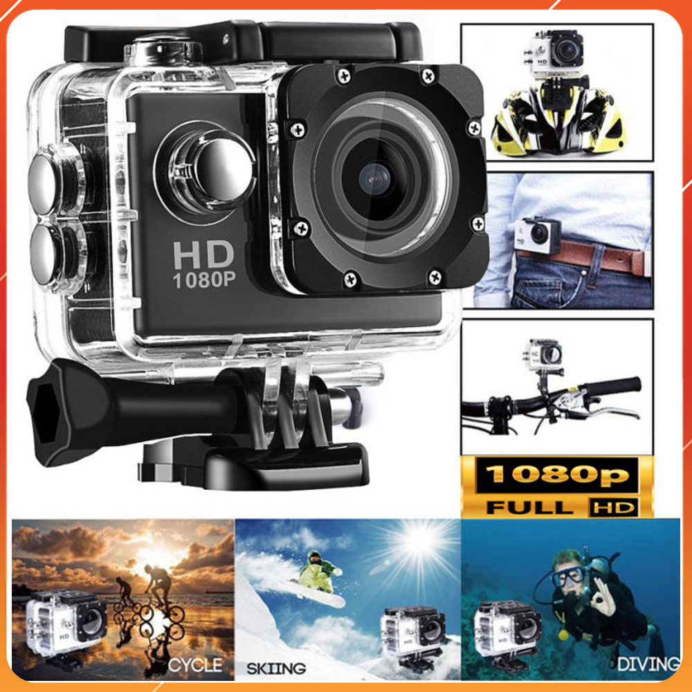 Camera hành trình 2.0 full hd 1080p camera hành trình xe máy gắn mũ bảo hiểm chống nước chống rung camera xe máy phượt