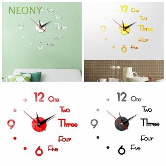 PVN14509 Đồng hồ dán tường 3D T2