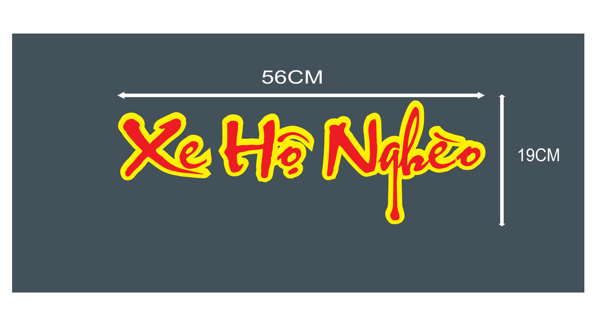 Tem phản quang xe hộ nghèo siêu chất
