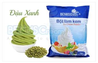 Bột làm kem tươi vị Đậu Xanh