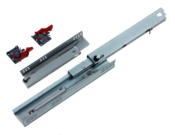 Ray âm giảm chấn 3 tầng r i.d.r-sq-1603 kèm bộ tay khóa
