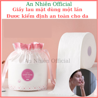 Khăn lau mặt khô đa năng dùng 1 lần mềm mại đa năng , khăn tẩy trang- Khăn lau khô, lau ướt đa năng