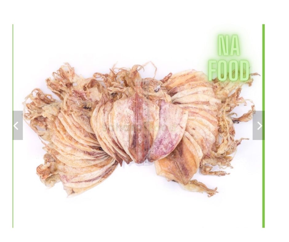 Mực khô câu mini(100con/1kg), Mực ống nháy câu phơi khô thủ công, dày thịt, hàng khô ngon- Na food