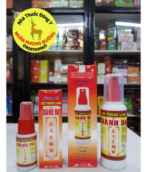 Dầu Xoa Bóp Chỉ Thống Linh Chánh Đại, giúp phòng ngừa cảm cúm, trúng gió, sổ mũi, ho, đau bụng, giảm đau nhức,  tê mỏi