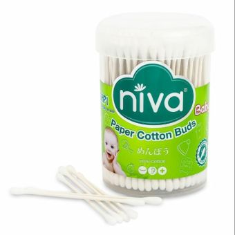 Bông tăm Niva sơ sinh thân giấy