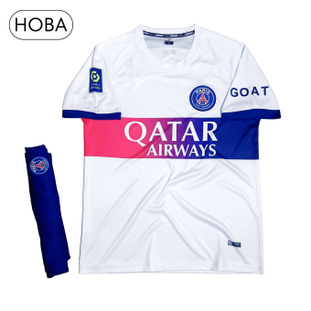 Bộ quần áo bóng đá đồ đá banh CLB PSG trắng