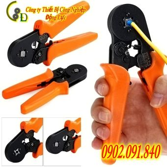 Kìm bấm cos (cốt) pin,cos kim rỗng HSC8 6-4.[ CAO CẤP ] kìm (kềm) bấm (bóp) cốt đa năng. kềm bấm đầu cos dây điện