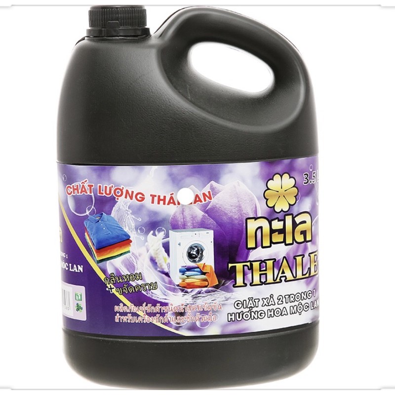 Nước giặt xả Thale 2 trong 1 hương hoa mộc lan 3.5Kg