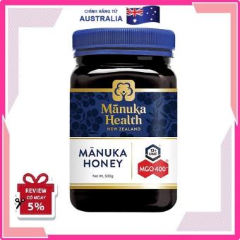 [NEW ZEALAND] ✅ Mật Ong Manuka Honey Manuka Health MGO 400+ UMF 13+ 500 gram