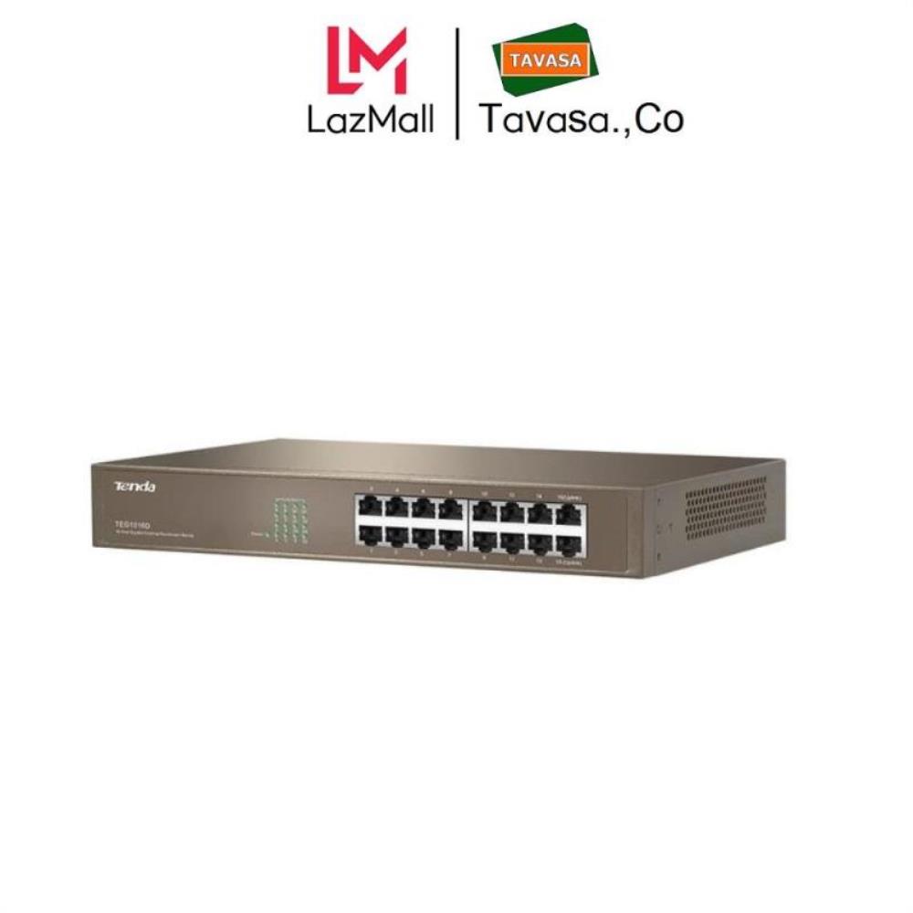 Thiết bị Switch 16 cổng tốc độ Gigabit TENDA TEG1016D