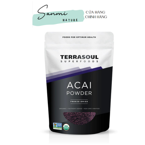 Date 5/2024 bột acai hữu cơ terrasoul superfoods organic acai powder, 113g