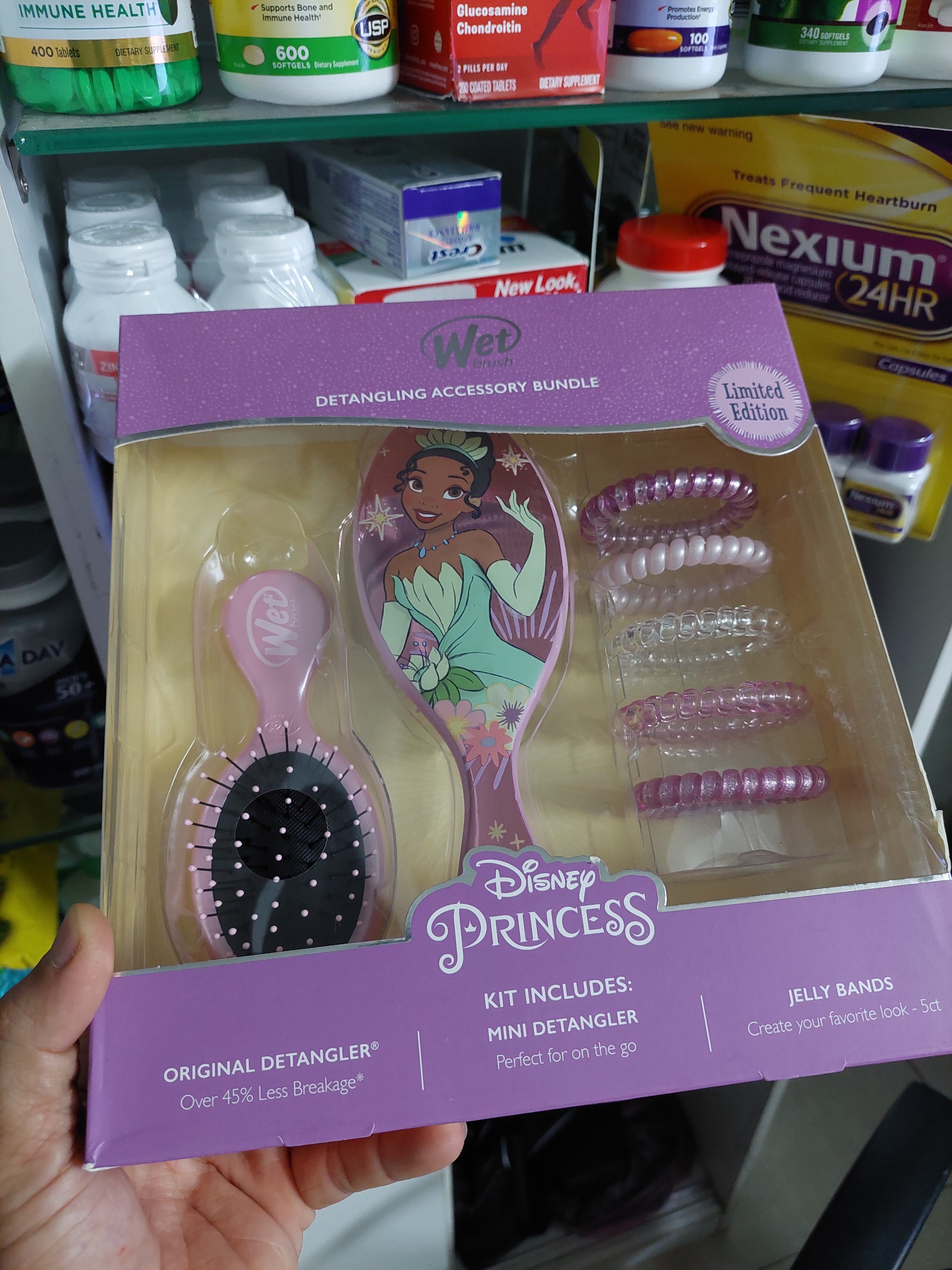 Set lược gỡ rối tóc wet brush cho mẹ và bé