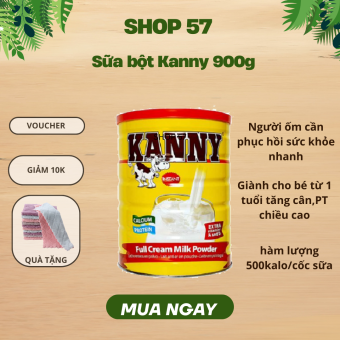 Sữa bột dinh dưỡng Kanny 900g