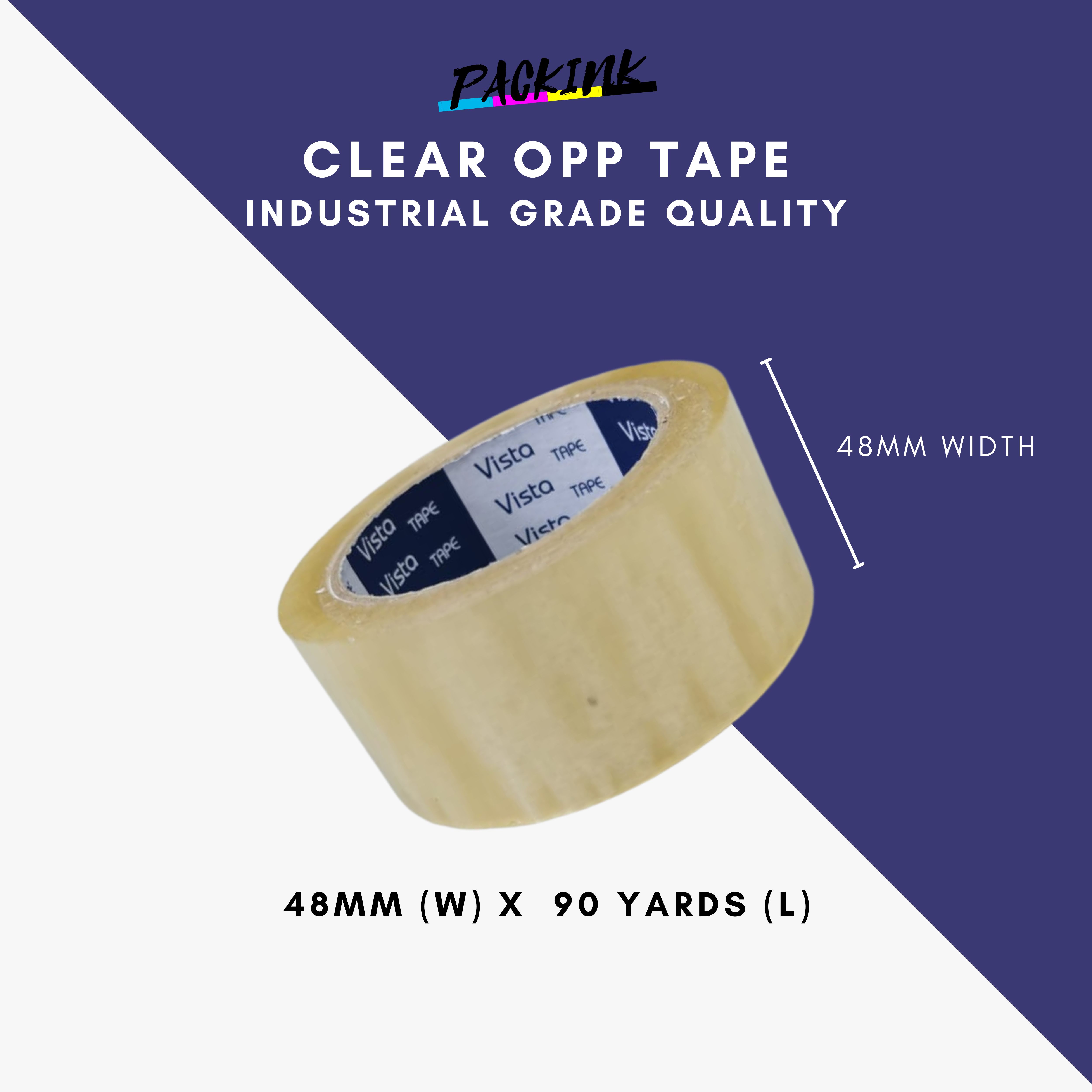 Transparent Adhesive Tape | Opp Tape | Clear Tape | Packing Tape ...