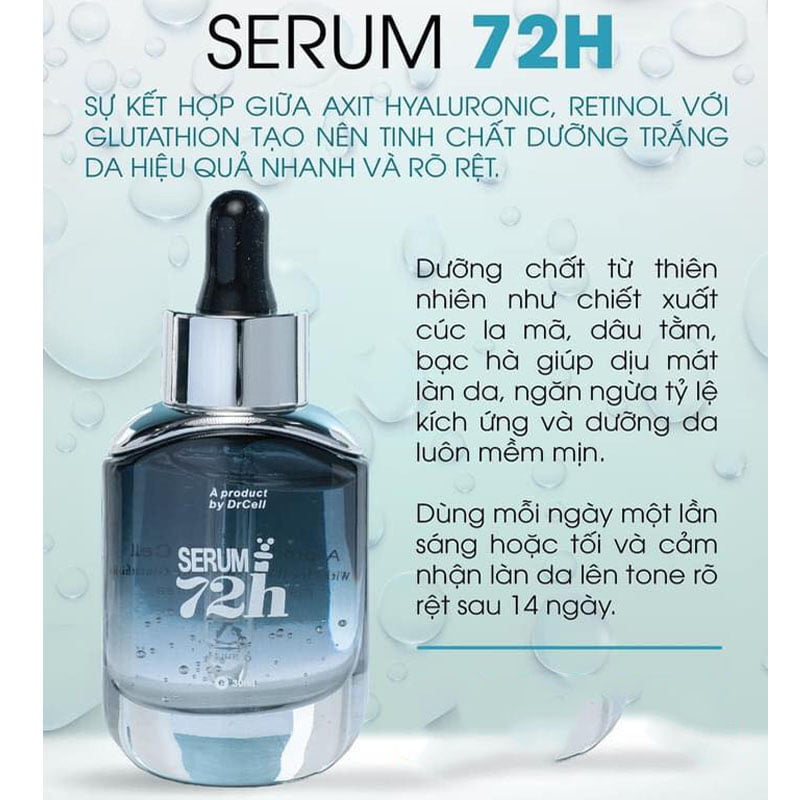 Serum Truyền Trắng 72h Dr Cell
