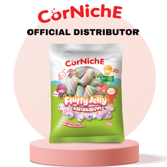 Kẹo xốp marshmallows nhân mứt trái cây 70g