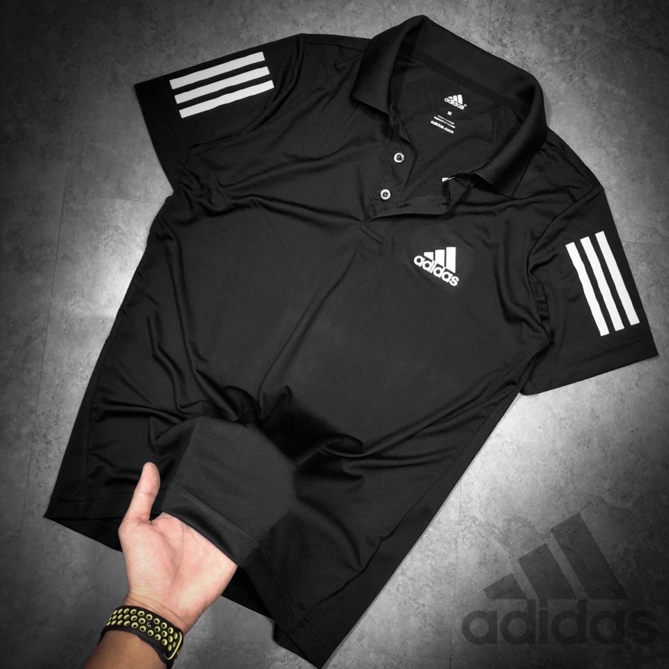 Áo polo nam, áo thun cổ bẻ sọc thời trang sang trọng chất liệu thun poly mịn cao cấp | ur sport