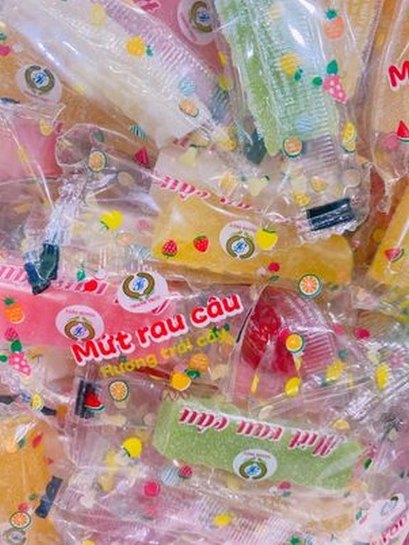 Mứt Rau Câu Dài - Loại 1- 100G