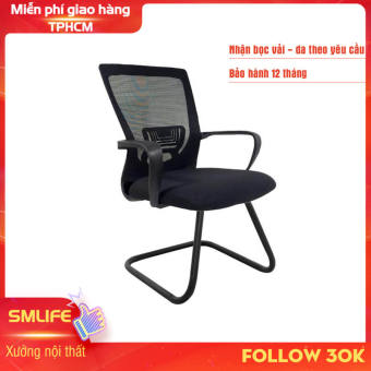 Ghế chân quỳ lưng trung bọc lưới SMLIFE Conrad