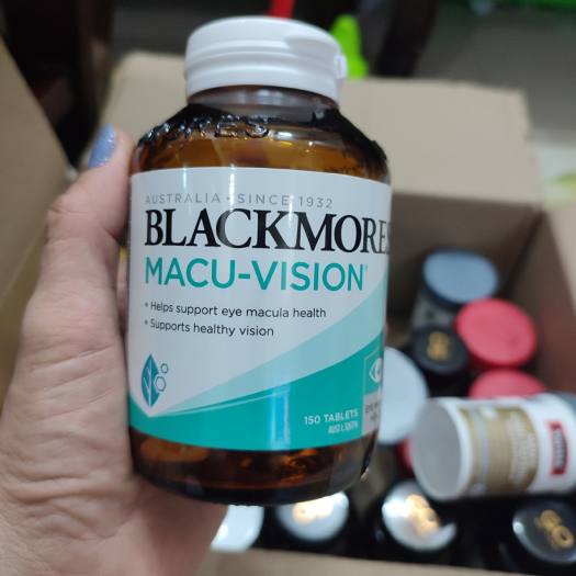 Viên uống bổ mắt  BLACKMORES MACU VISION 125 VIÊN và 150 viên CỦA ÚC