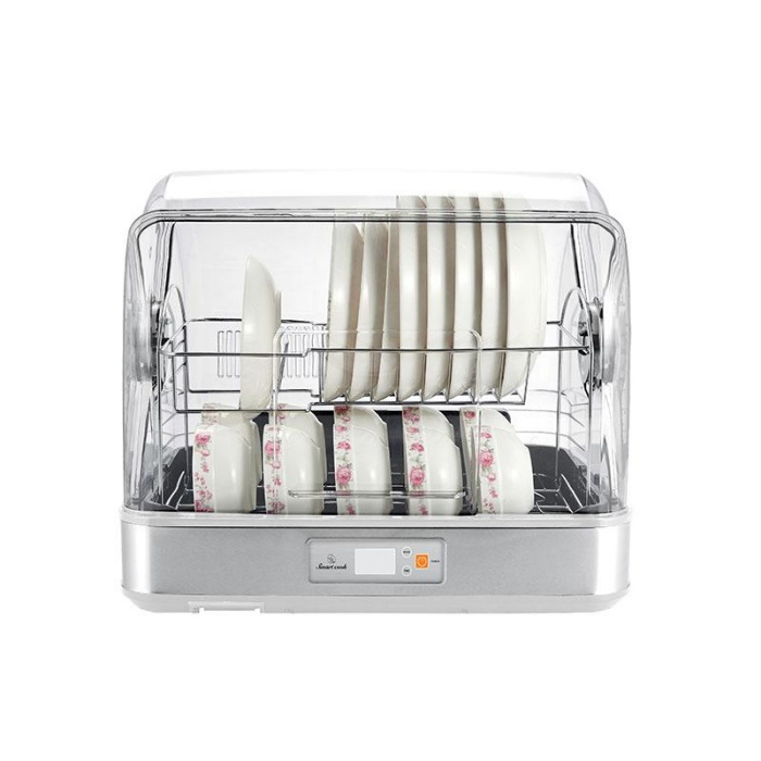 May say bat, máy sấy bát, máy sấy bát cao cấp, máy sấy chén dĩa, máy sấy bát tự động cao cấp, diệt khuẩn với tinh năng ion, chống nấm mốc, Máy sấy bát điện tử tự động Smart Cook DDS 3906 – bảo hành 12 tháng