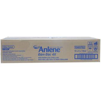 Thùng 48 hộp Sữa Anlene nước Đậm đặc 4X ít béo hương Vani 125ml - HSD Luôn Mới