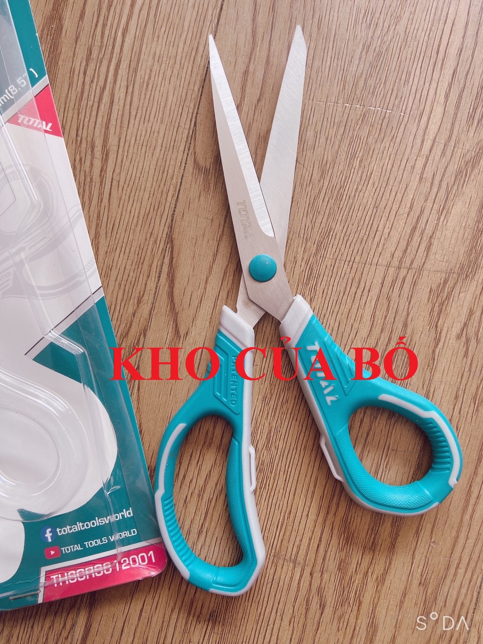 Kéo cắt 215mm total thscrs812001 - thscrs812001