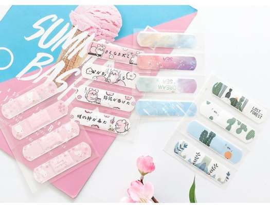 Băng keo cá nhân băng keo cá nhân có hình dễ thương (4 miếng)