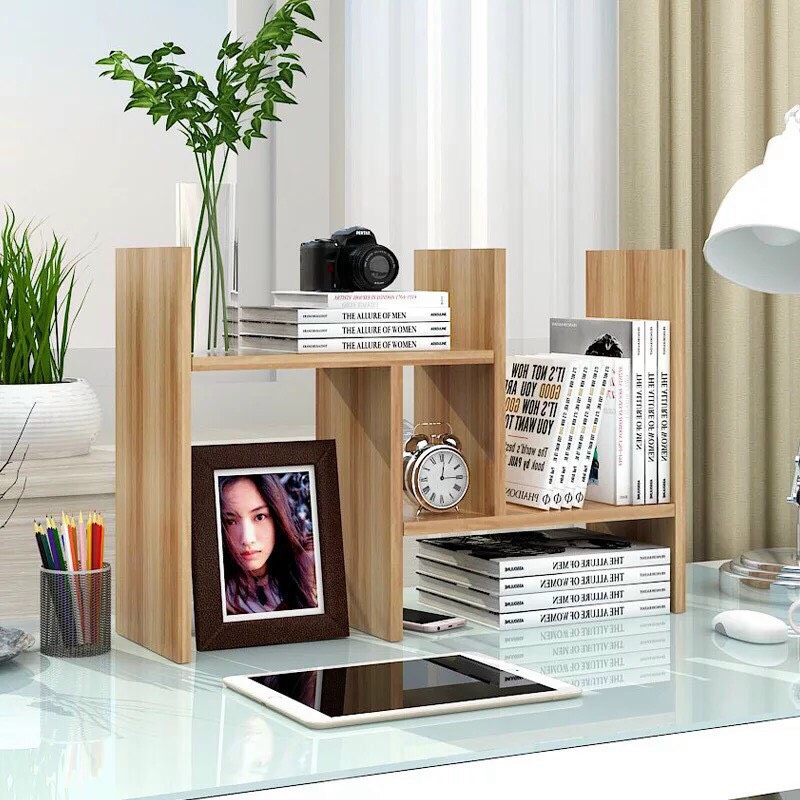 Kệ sách mini gỗ Cao Cấp, kệ sách để bàn đủ mẫu và kích thước để bạn lựa chọn