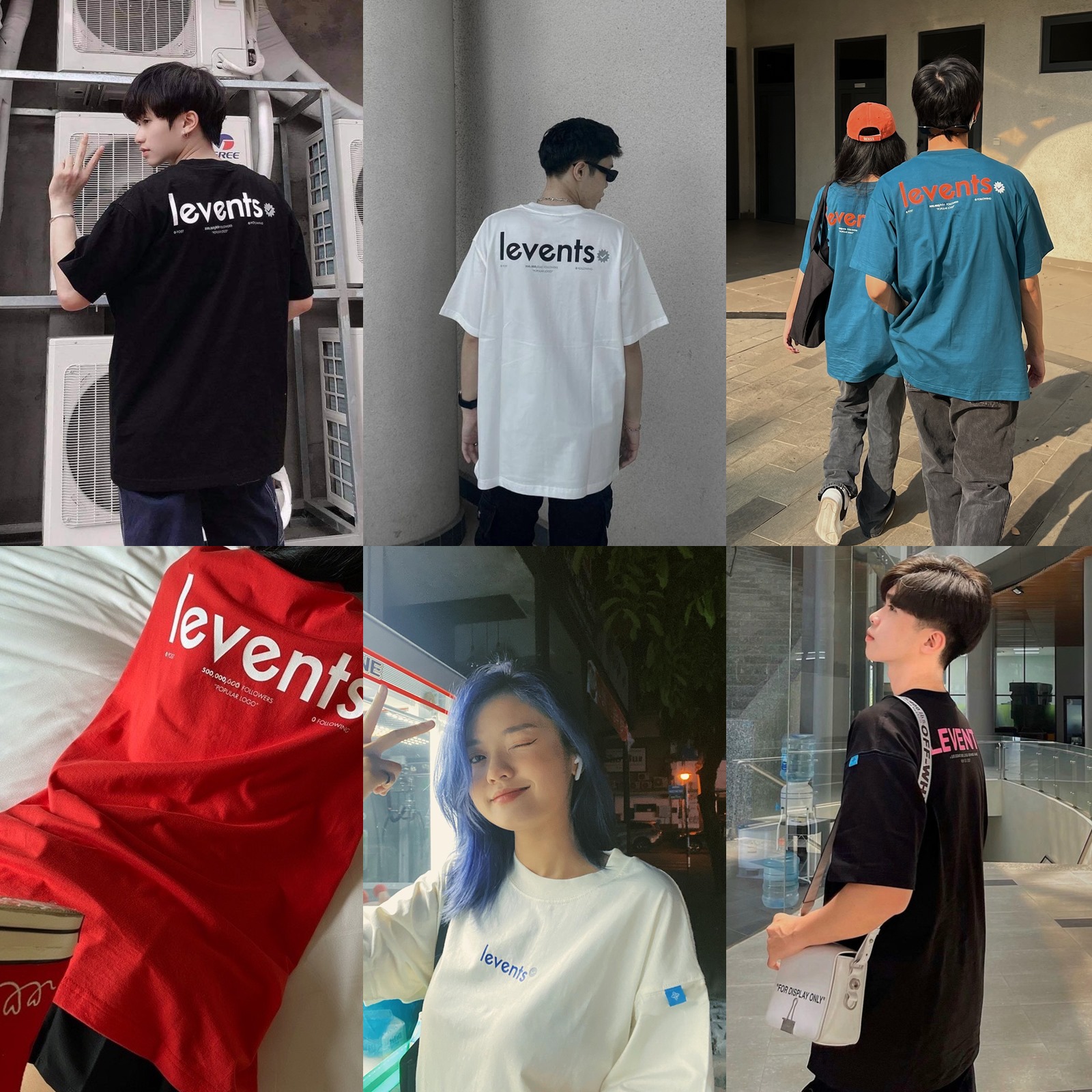 HOÀN TIỀN 15% - Áo Thun Local Brand LeVents Nam Nữ Tay Lỡ Form Rộng Unisex Full Mạc