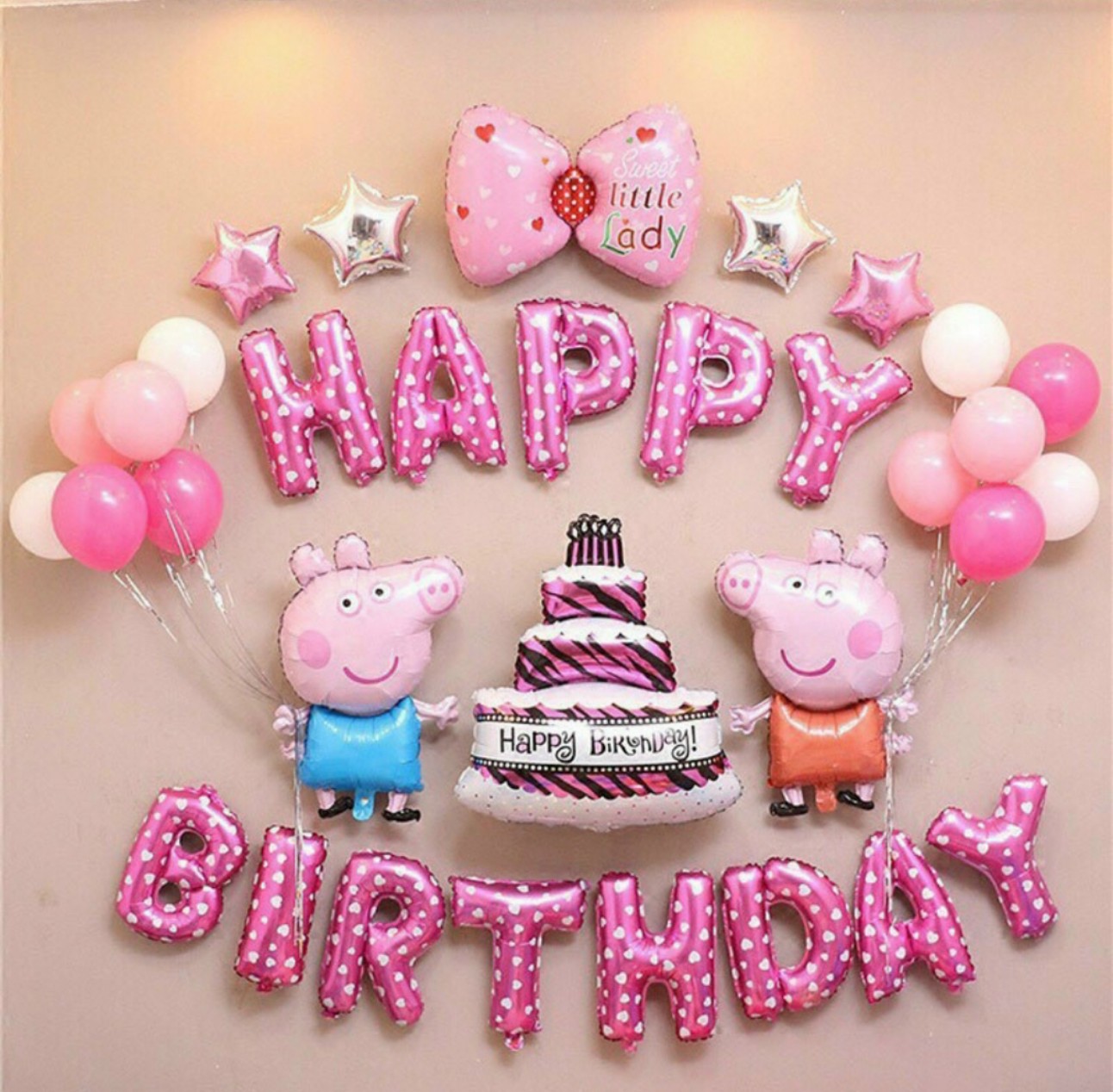 Set Bóng Trang Trí Sinh Nhật Happy Birthday