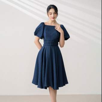 OLV - Đầm Vivian Puff Sleeve Dress