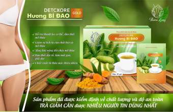 Trà bí giảm cân cốt bí đao detox ( 20 gói )