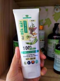 Gel rửa mặt cam thảo Mẹ Ken-Tuýp 100ml-Dành cho da khô da nám tàn nhang hoặc da thường