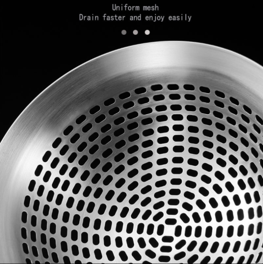 VỢT INOX 304 SÂU LÒNG DÙNG VỚT MÌNUIRAU CỦ QUẢ...TIỆN LỢI -DỤNG CỤ NHÀ BẾP-DỤNG CỤ VỚT MÌ