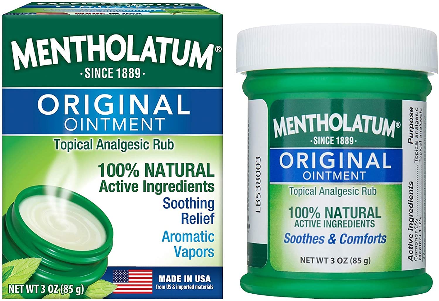 Dầu Cù Là USA Mentholatum Original Chest Rub Ointment 28g