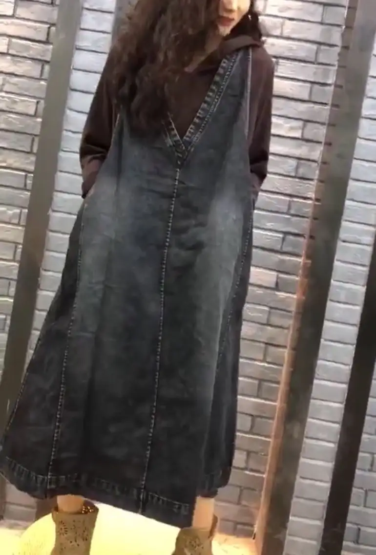 fried denim vest