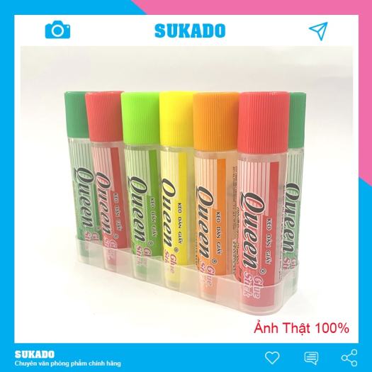 Hồ nước dán giấy Queen 30ml [Lốc 12 chai] SUKADO